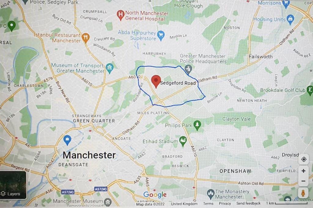 Entire Rental, Easy Reach To Etihad Stadium Manchester Ngoại thất bức ảnh